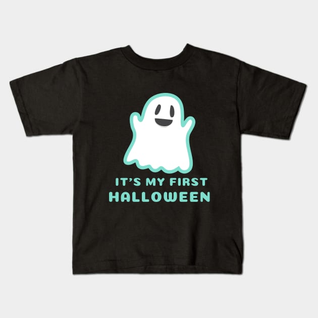 It is my first halloween Kids T-Shirt by Mplanet
